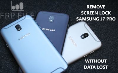 remove screen lock samsung j7 pro