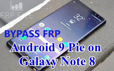 frp bypass note 8 android 9