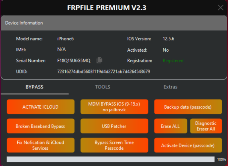 FRPFILE Premium Tool