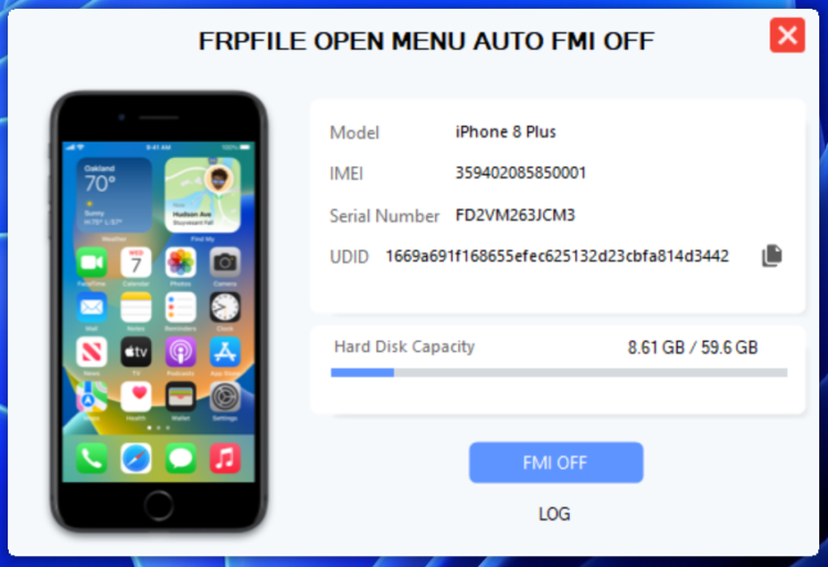 auto fmi off open menu - FRP FILE