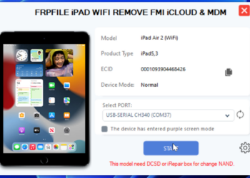 Remove iCloud & MDM Lock for iPad WIFI A8 A9 A10