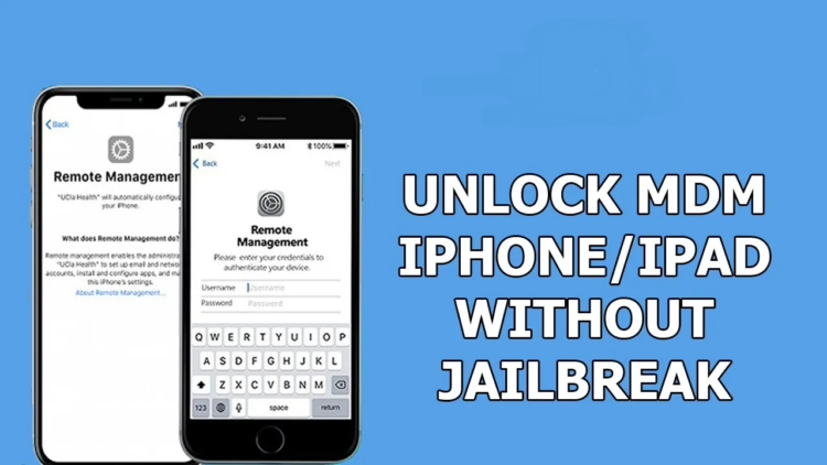 Bypass Remote management MDM for iPhone & iPad all iOS version.
