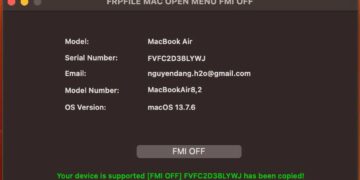 turn off find my mac