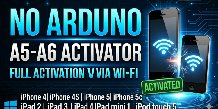 FRPFILE A5-A6 Activator – bypass hello screen Without Arduino to Owner